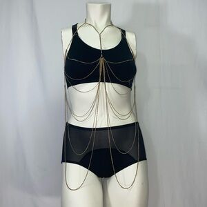 Gold Body Jewerly W/ Diamonds